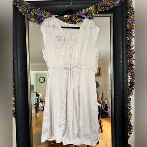 Old Navy Champagne Silky Dress